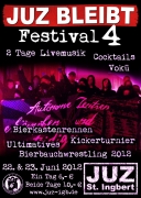 Juz bleibt Flyer