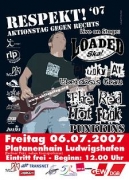 Flyer Rock gegen Rechts